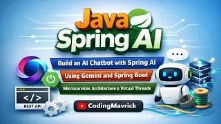 How to create AI Chatbot in Java Spring AI + Gen AI | Virtual Threads | Spring Boot Project