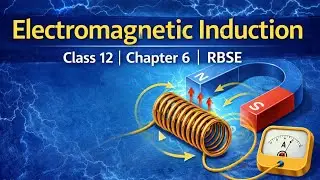 विद्युत चुम्बकीय प्रेरण | Electromagnetic Induction Class 12 Physics | RBSE Chapter 6
