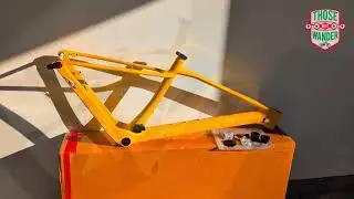 China carbon HT mtb frame Airwolf YFM060 unboxing 