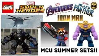 LEGO Marvel Avengers Summer 2021 Set Names! Endgame, Black Panther, Iron Man, & Captain America!!!