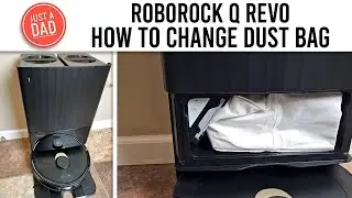 How to Change Dust Bag on Roborock QRevo Robot Vacuum with Link to New Bags