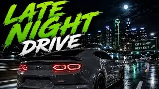 LATE NIGHT CAMARO SS DRIVE POV