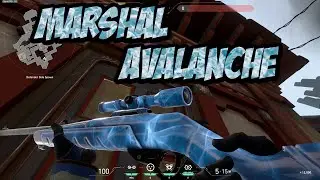 AVALANCHE MARSHALL SKIN GAMEPLAY - VALORANT
