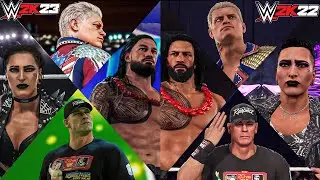 I Compared WWE2K23 With WWE2K22 Mods On Pc!