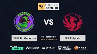 Babbler AimGeburten vs. Phenix E-Sports | Cast mit anubis1337 | DACH CS Masters Saison 4