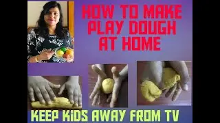 How to make play dough at home during lock down!!!