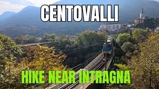 Walking the Historic Mule Trail Under the Train Bridge &ndash; Intragna to Cresmino