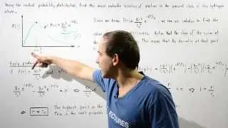 Most Probable Location of Electron in Hydrogen Atom