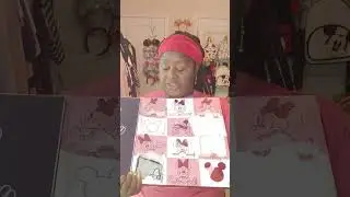 12 Days of Disney Socks! #blackgirldisney #blackdisneyadult #adventcalendar #disneyadvent