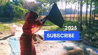 🌄 Hidden Village View Near Bangladesh Border ❤️ | Calm Rural Beauty #VillageView #RealVillage