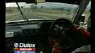 Alan Grice bringing the HRT Walkinshaw home 1990