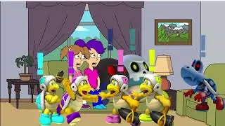 9 Troublemakers Sneak into the Teacher's Lounge/Grounded