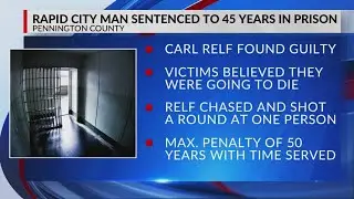 Rapid City man sentenced for each of 7 aggravated assault charges