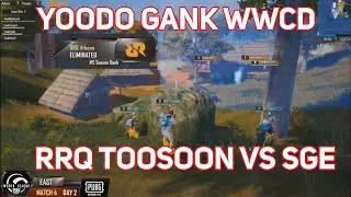 MATCH 4 PMWL EAST | PUBG MOBILE World League YOODOGANK WWCD | RRQ TOOSOON