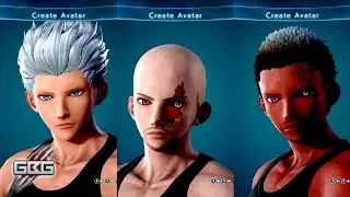 Jump Force Creating Vergil, Kratos Custom Characters