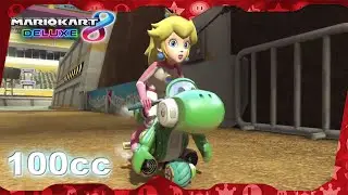 Mario Kart 8 Deluxe for Switch ᴴᴰ Full Playthrough (All Cups 100cc, Peach gameplay)