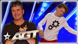 UNREAL Robot Dance MOVES The Judges on America's Got Talent!