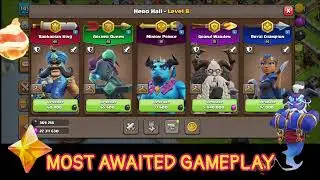 Most Awaited Ore,Hero Equipment purchased 💸 Upgrade Gameplay0059 support guys #coc #clashofclans #