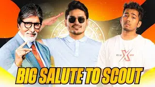 Scout In KBC | Big Salute to @officialscoutop