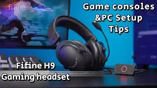 [Tutorial] How to Connect, Setup FIFINE H9 on Game Consoles(PS5, Xbox, Switch) and PC(Windows, Mac).