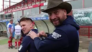 I'm a Celebrity star Nick Knowles played Rugby League!