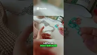 Bolsa de Croch&ecirc;  Materiais Usados e Passo a Passo F&aacute;cil
