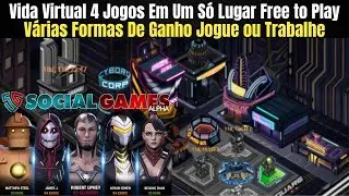 Social Games 4 Jogos 100%GR&Aacute;TIS Jogue Ou Trabalhe Para Ganhar!