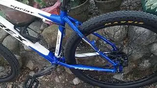 bike check Tre X 26er frame 27.5 wheel set