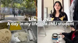 A day at JNU || student life ||