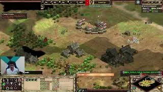 AOE2 DE | 1v1 Mirkwood &ndash; Tower Rush Crushes Fast Castle Mangonel Defense
