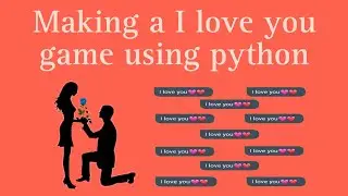 impress your crush 🥰  || python game || I love game using python 🎮 #python #viral #codewithjp