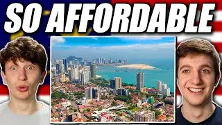 Malaysia is so Affordable!! | Americans React to What $10 Get in Malaysia! (Penang)
