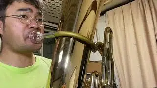 ペンデレッキ練習のひとコマ