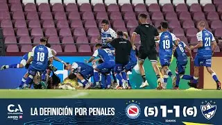 La serie de penales. Argentinos 1 (5) - Ferrocarril Midland 1 (6). 32avos. Decimocuarta edici&oacute;n.