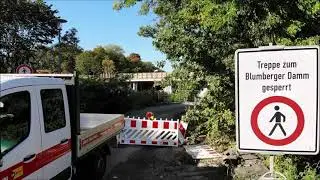 Br&uuml;cke &uuml;ber den Blumberger Damm in Biesdorf