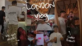 LONDON VLOG CIDER EVENT - Vlog 14