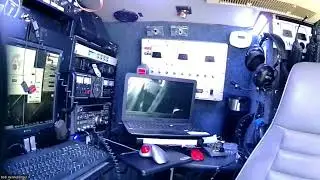 Vermont state ARRL convention, mobile radio van