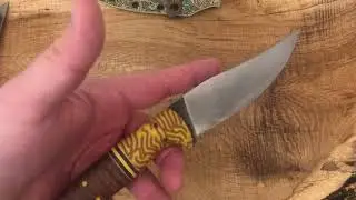 Papa Bear Knives Essential Review. Dark Timber Killer?