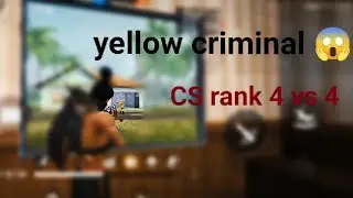 (Yellow Criminal) Squad👿 vs( Tigerbhai ) Squad 😡 || #yellowcriminal #headshot #hacker ||