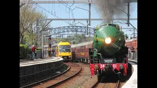 [Make History] Heritage Trains: 3801 Crossing Sydney Harbour Bridge event in various location