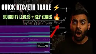 Today&rsquo;s BTC & ETH Analysis 🧠 Breakout Levels + Liquidity Hit Points 🔍