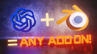 Blender Add-On Development with ChatGPT FREE ADDON #openai #blender3d #chatgpt #blendertutorial