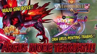 ARGUS OFFLANER!! PAKE NI BUILD SEBENERNYA KUAT BANGET!!?  - Mobile Legends