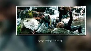 Agony Karaoke Down 2 semitones