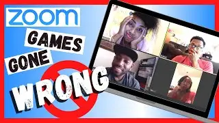 ZOOM GAMES FOR KIDS DURING REMOTE LEARNING GONE WRONG *FUNNY COMEDY*