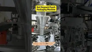 Nuts Doypack Pouch Packing Machine #cashew #packagingmachine #short #doypackmachine #doypack #peanut