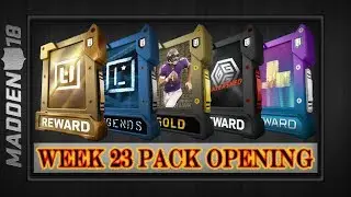 Madden 18 | PACK OPENING | Ultimate Legends Reward | Gauntlet | Legends | Gold Player | Super Bowl |