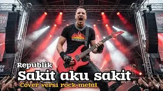 SAKIT AKU SAKIT _REPUBLIK VERSI ROCK (AI COVER)  musikrock id