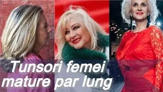 Tunsori 💘 femei mature par lung - modele de tunsori
