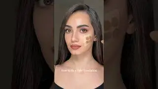 Turning my pale foundation into the perfect shade ✨Bronzer = instant shade match